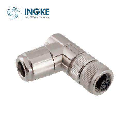 1553666 8 Position Circular Connector Receptacle Female Sockets IDC