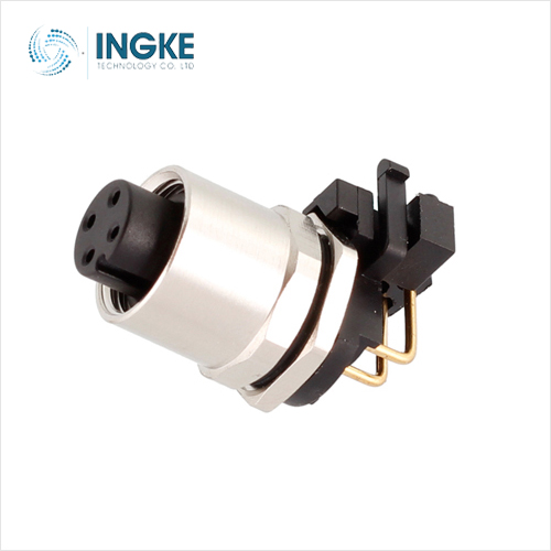 1694240 M12 5 Position Circular Connector Receptacle Female Sockets Solder