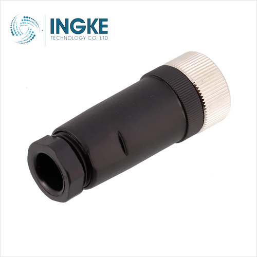 1404420 12 Position Circular Connector Receptacle Female Sockets Solder Cup
