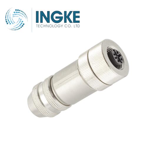 1424668 M12 Circular Connector 4 Position Receptacle Female Sockets A-Code Lead Time: 1-2 Weeks