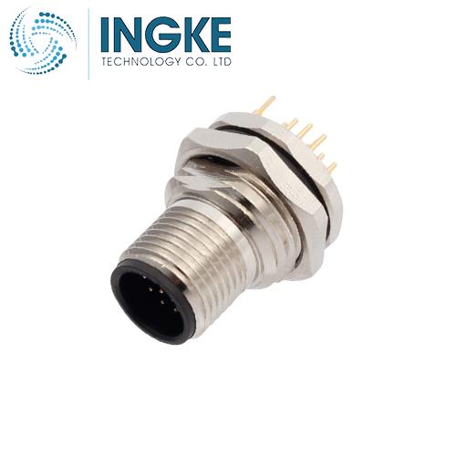 43-01014 M12 CIRCULAR CONNECTOR MALE 8PIN A CODED PANEL MOUNT