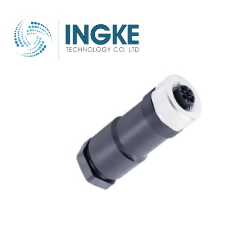 1424652 M12 Circular Connector A-Code Receptacle Female Sockets 5 Position Spring-Cage