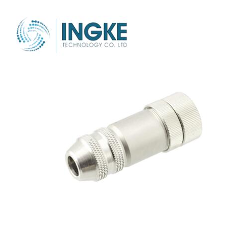 1424683 M12 Circular Connector 4 Position Receptacle Female Sockets Spring-Cage INGKE