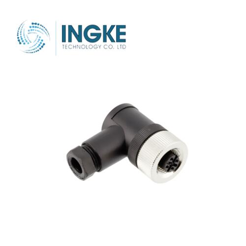 1424656 M12 Circular Connector 4 Position Receptacle Female Sockets Spring-Cage INGKE