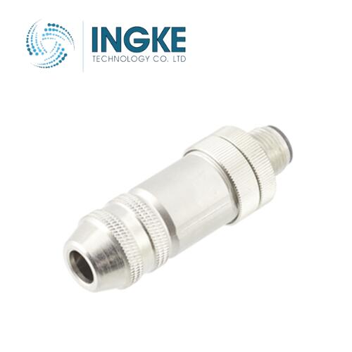 1424662 M12 Circular Connector Plug Male Pins 5 Position Spring-Cage B Code INGKE