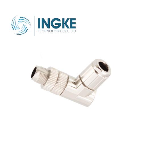 1424659 M12 Circular Connector 5 Position Plug Male Pins Spring-Cage INGKE