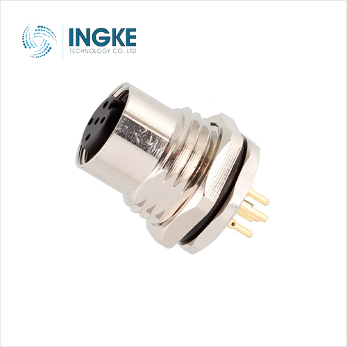5-2271143-2 8 Position Circular Connector Receptacle Female Sockets Solder IP68 - Dust Tight Waterproof