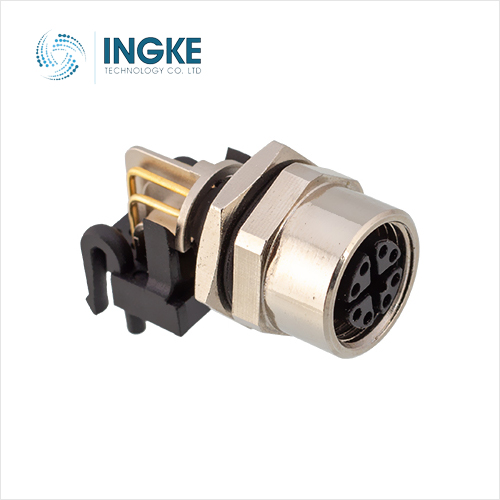 1436974 8 Position Circular Connector Receptacle Female Sockets Solder IP67 - Dust Tight Waterproof