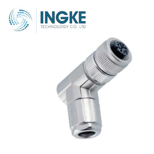 1424665 M12 Circular Connector 5 Position Receptacle Female Sockets Spring-Cage INGKE