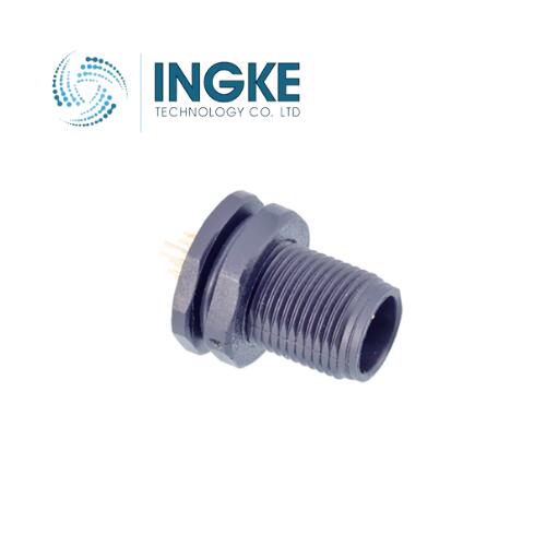 SS-12000-004 M12 Circular Connector 5 Position Receptacle Male Pins Solder INGKE IP67 Waterproof