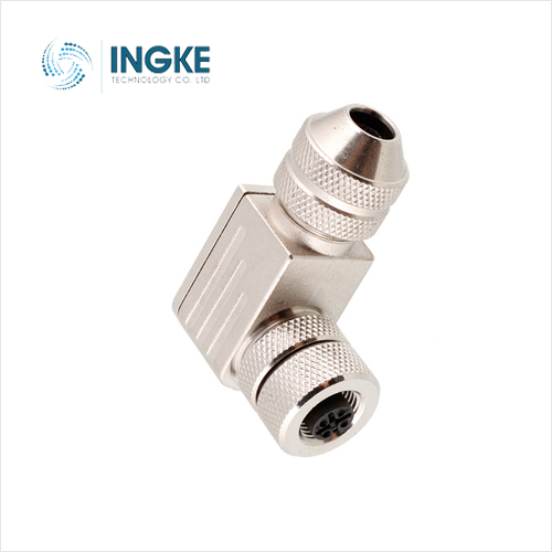 T4112011051-000 5 Position Circular Connector Plug Female Sockets Screw IP67 - Dust Tight Waterproof