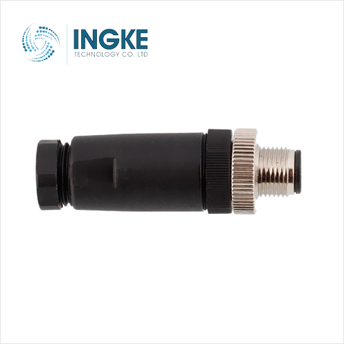 6-2271110-2 12 Position Circular Connector Receptacle Male Pins Screw IP67 - Dust Tight Waterproof