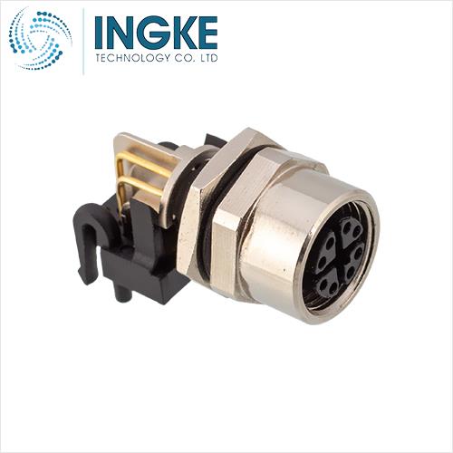 43-02742 M12 CIRCULAR CONNECTOR FEMALE 12PIN A CODED RIGHT ANGLE