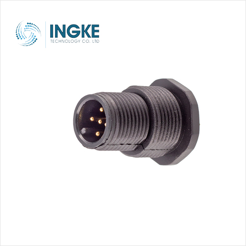 1419700 M12 Male Pins Receptacle Circular Metric Connectors Male Pins Unshielded