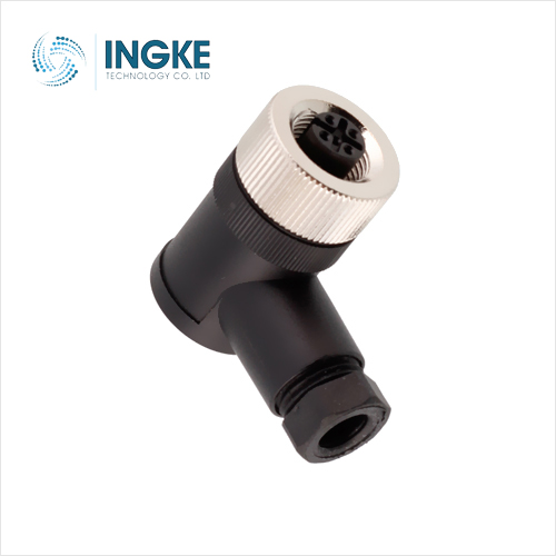 1681130 4 Position Circular Connector Receptacle Female Sockets Screw