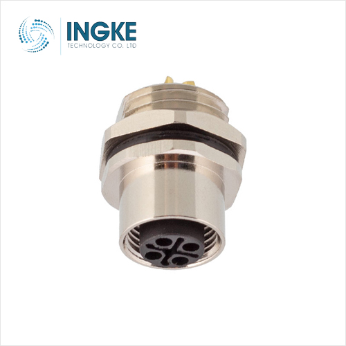 21033836405 M12 4 Contact M12 D Coded Straight Socket (Female) Female Standard Circular Metric Connectors