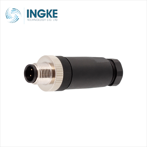 1404415 4 (Power) Position Circular Connector Plug Male Pins Screw Pin (Male) Plug