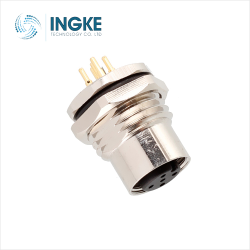 1559929 1559929 12 Position Circular Connector Receptacle Female Sockets Solder Panel Mount Through Hole