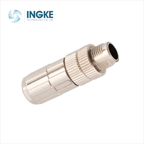 21032211405 4 Position Circular Connector Plug Male Pins IDC Plug Free Hanging (In-Line)