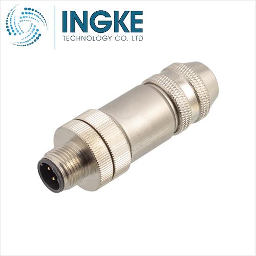 T4011019041-000 M8CONNECTOR MALE 4 POSITION SCREW