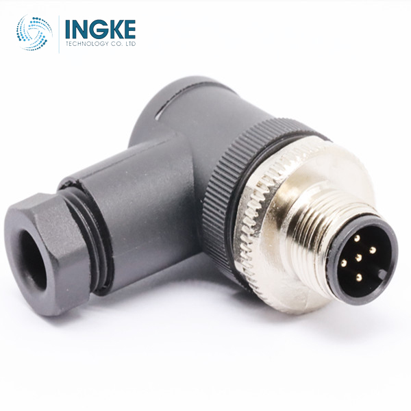 T4113401051-000 5 Position Circular Connector Receptacle Male Pins Screw PG7 Cable Feed