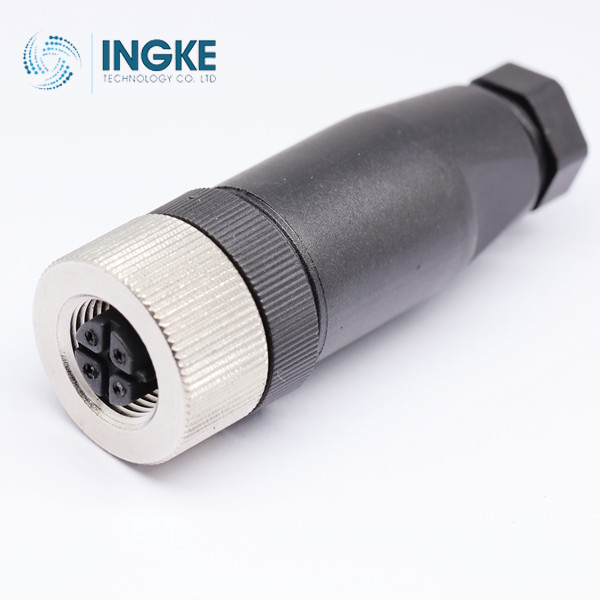 1662298 5 Position Circular Connector Receptacle Female Sockets Screw IP67 - Dust Tight Waterproof