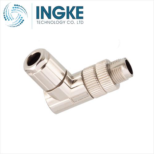 T4113411051-000 M12 CONNECTOR MALE 5 PIN B CODED RIGHT ANGLE