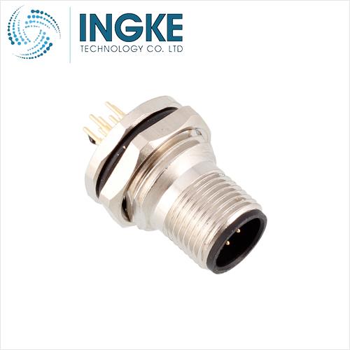 T4140L12031-000 M12 CONNECTOR MALE 3 PIN L CODED SOLDER
