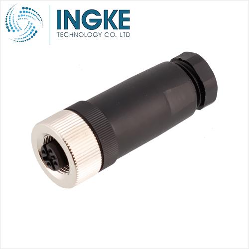 T4110002021-000 M12 CONNECTOR FEMALE 2 PIN A CODED SCREW