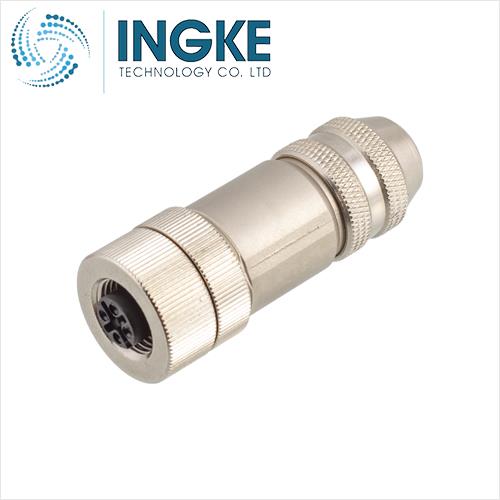 T4110401032-000 M12 CONNECTOR FEMALE 3 PIN B CODED SCREW