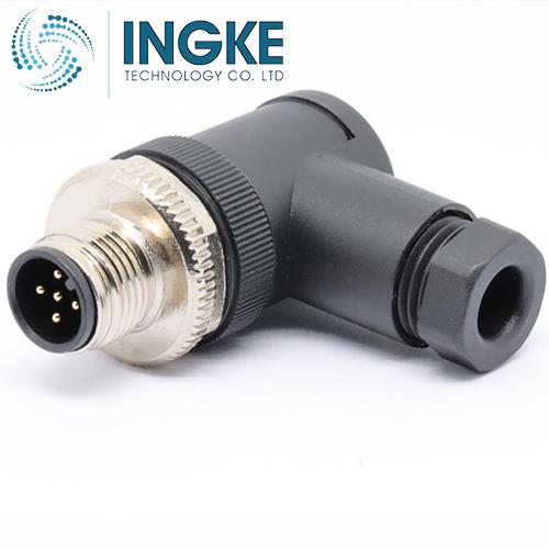 T4113501052-000 M12 CONNECTOR MALE 5 PIN D CODED SCREW