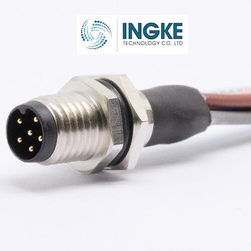 MPM12A04I06CR01  M12 Connector  4 Contact  Male Pins  Unshielded