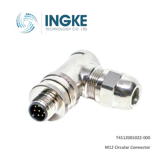 T4112001022-000 M12 Connector Plug Female Sockets Screw