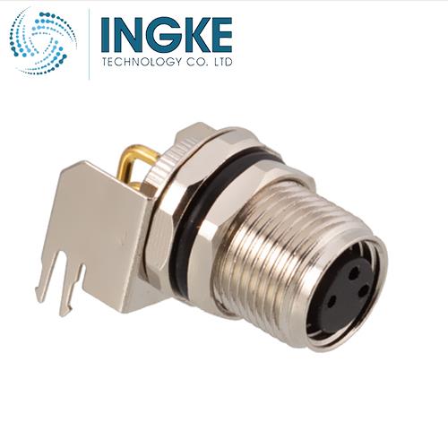 M8AS-03PFFR-SF8001 M8 CONNECTOR FEMALE 3 PIN A CODED SOLDER