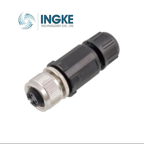1-2823448-5​  M12 Connector  4 Positions  Female Socket  IP67  A Coded  Shielded