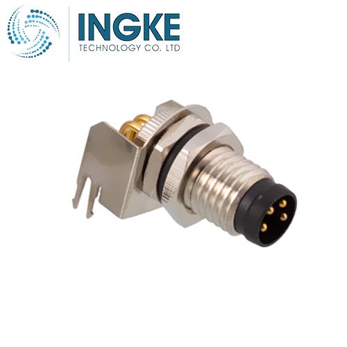 M8AS-05PMMR-SF8001 M8 CONNECTOR MALE 5 PIN A CODED SOLDER