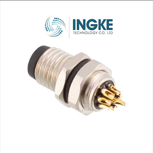 8P-04PMMS-SF7001​  M8 Circular Connector  4 Positions  Male Pins  IP67   Unshielded