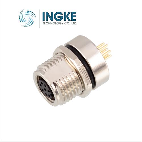 1424235  M8 Connector  8 Contact  Female Socket  A Coded