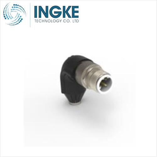 1-2823588-3 M12 CONNECTOR MALE 4 PIN D CODED CRIMP