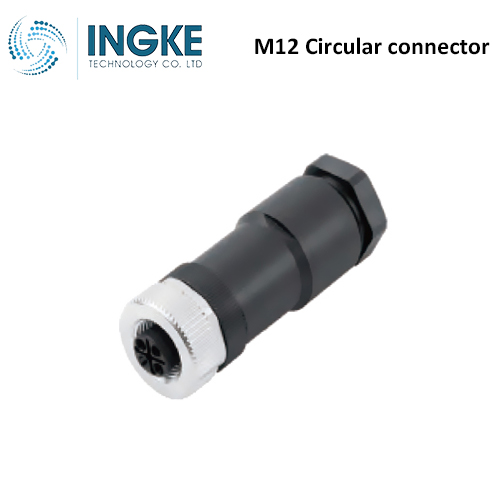 RKC 4/DUO single pk of 1 M12 Circular connector 4P Screw Female