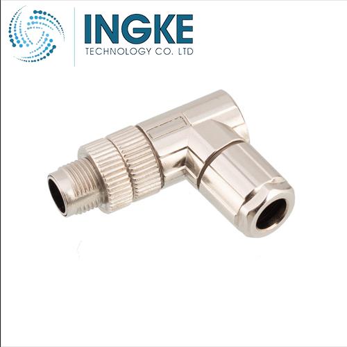 T4113412021-000 M12 CONNECTOR MALE 2 PIN B CODED SCREW