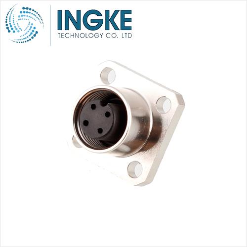 1456420 CIRCULAR CONNECTOR FEMALE 4 POS A CODED FLANGE