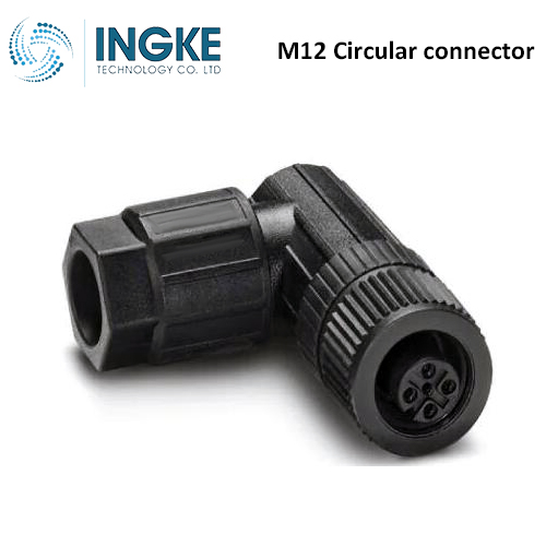1424690 M12 Circualr connector 5 Position Receptacle Female Sockets A-Code