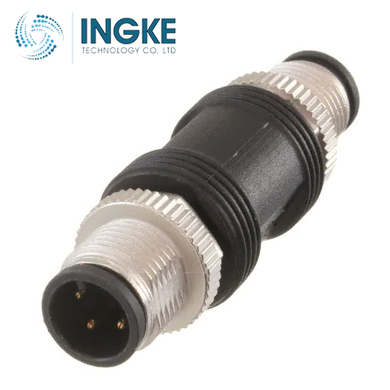 IA-A03M-A03M-0000-01 Circular Connector Standard 3/3 Male Pins/Male Pins Free Hanging (In-Line)