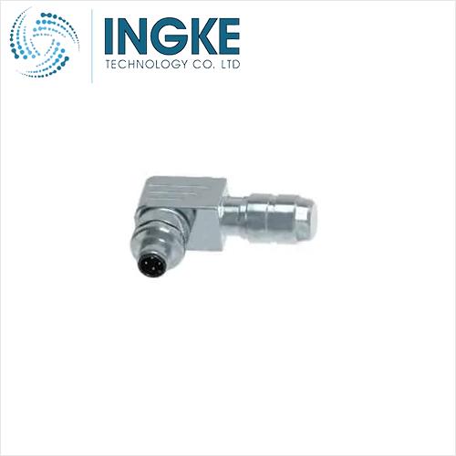 6-2271123-2 M12 CONNECTOR MALE 12 PIN A CODED SCREW RIGHT ANGLE