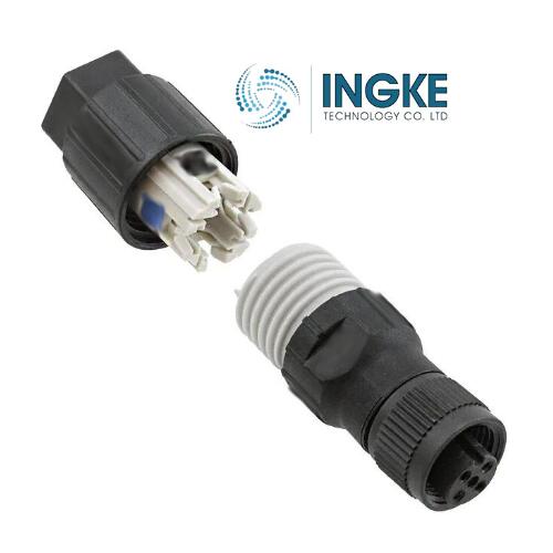 1641756  M12 Connector  4 Positions  Female Sockets  A Orientation IP67