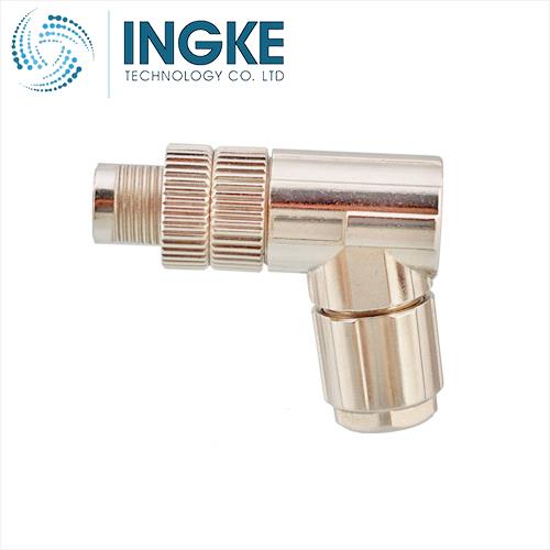 T4113412032-000 M12 CONNECTOR MALE 3 PIN B CODED RIGHT ANGLE