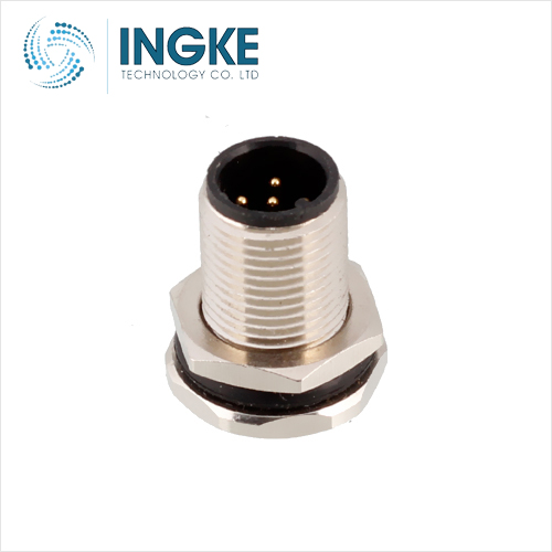T4132512031-000 3 Position Circular Connector Receptacle Male Pins Solder Cup