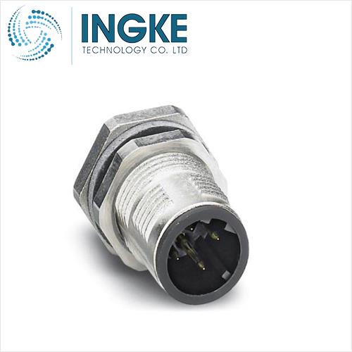 1552984 M12 CONNECTOR MALE 4 PIN D CODED SCREW