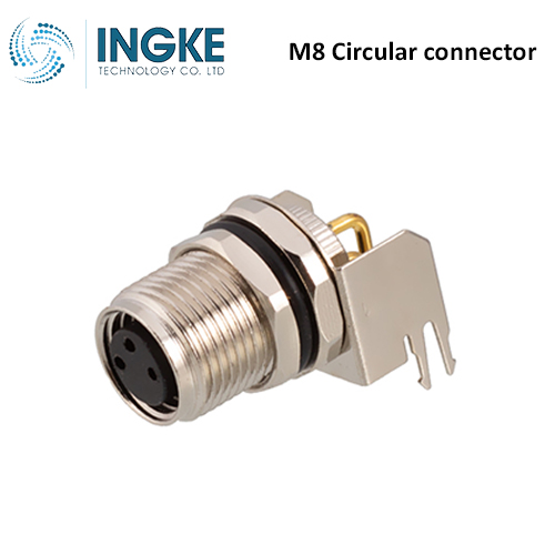 1424239 M8 Circular Connector 5P Receptacle Female Sockets Solder B-Code IP67